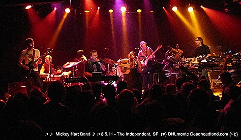 Mickey Hart Band - The Independent 8.6.11