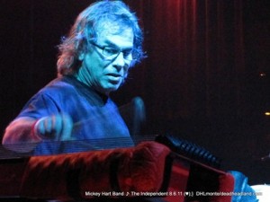 Mickey Hart - San Francisco Aug 2011 - Photo by DHL-Monte Gullo for Deadheadland