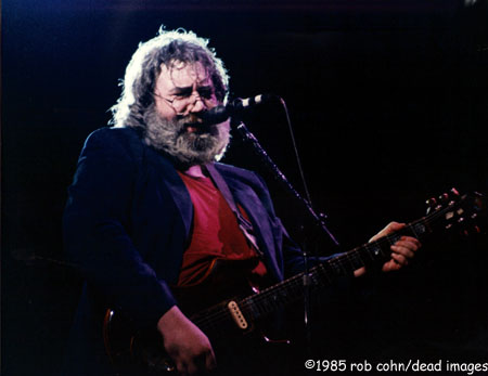Dead Images © Robbi COhn Dead Images, Jerry Garica/Grateful Dead "Comes A Time" #272K  6/28/85, Hershey Park, PA 