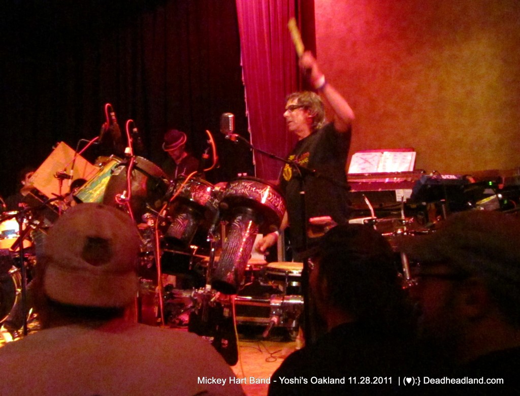 Mickey Hart - Mickey Hart Band - Yoshi's Oakland 11.28.2011 Mickey Hart - Mickey Hart Band - Yoshi's Oakland 11.28.2011