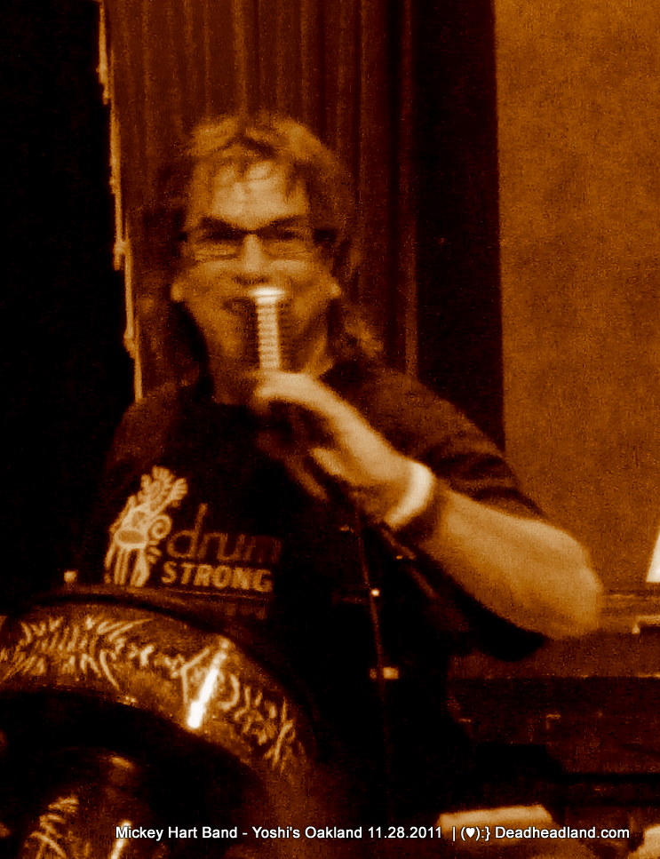 Mickey Hart at Yoshi's 11.28.2011