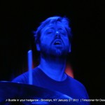 Joe Russo - Bustle In Your Hedgerow 2012-01-27 - Brooklyn Bowl | Photo by Timezoner for Deadheadland