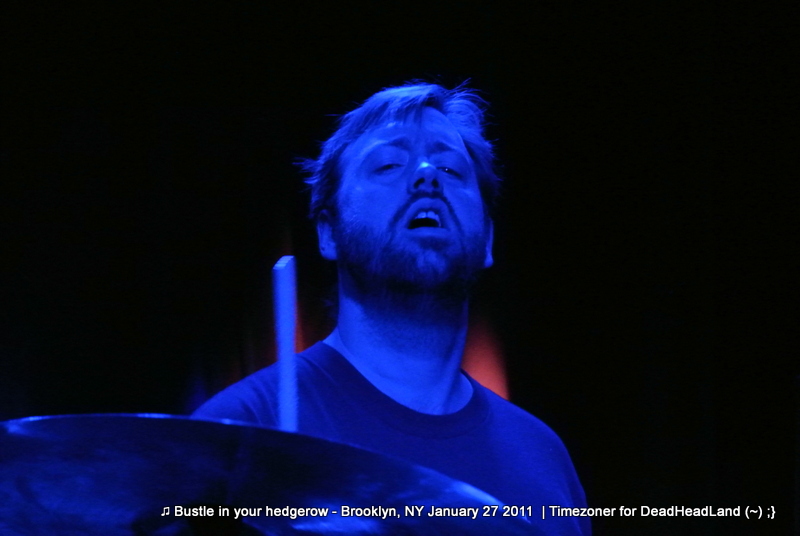 Joe Russo - Bustle In Your Hedgerow 2012-01-27 - Brooklyn Bowl | Photo by Timezoner for Deadheadland