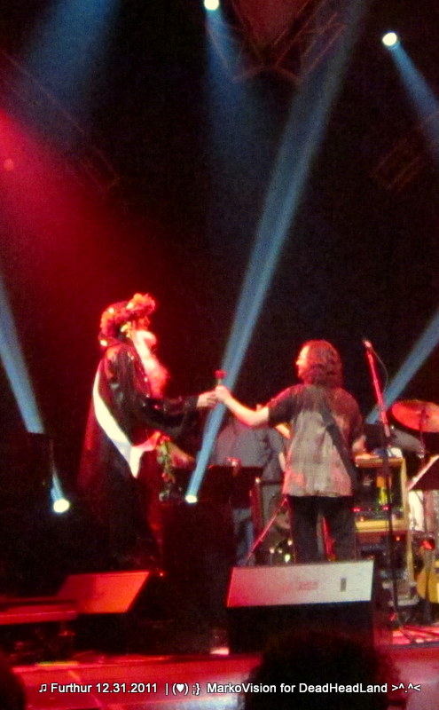 Father Time (Bill Walton) and John Kadlecik - Furthur NYE 2011 > 2012 | (♥);} MarkoVision for DeadHeadLand